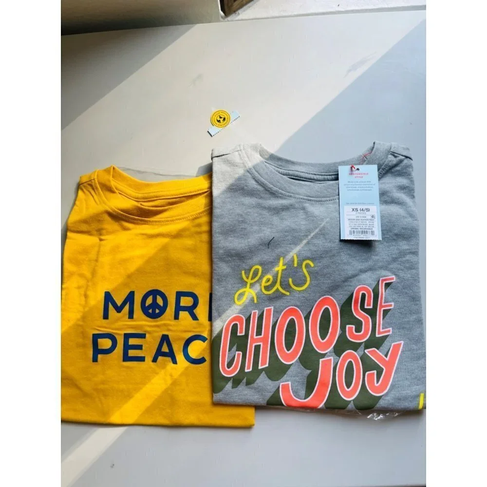 NWT cat & jack kids bundle t-shirts size 4/5